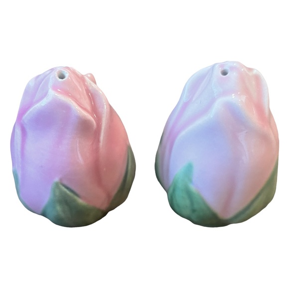 VINTAGE FRANCISCAN Desert Rose salt & pepper shakers - Picture 2 of 4